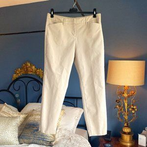 Philosophy Khaki Stretch Tapered Leg Capris